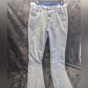 Levis Strauss  502 Size 30x32 Mens Light Blue Taper Fit